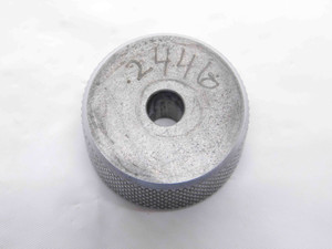 .2446 MASTER PLAIN BORE RING GAGE .2500 -.0054 UNDERSIZE 1/4 6.213 mm INSPECTION - NS7025BG6