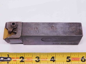 KENNAMETAL KTFR-86C LATHE TURNING TOOL HOLDER 1 X 1 1/2" SHANK TP-43 INSERTS - JJ2454CR5