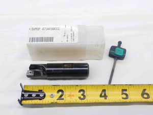 VALENITE .73 OD 90 DEG INDEXABLE CHAMFER MILL S-VMSP-073AR-90CCC 3/4 SHANK SD322 - NS7108BC5