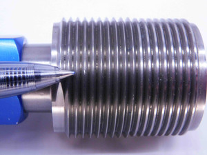 1 7/16 12 UN 2A LEFT HAND SET THREAD PLUG GAGE 1.4375 GO NO GO = 1.3816 & 1.3757 - DW41767BD6