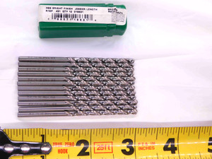 12PCS PRECISION 0.12 O.D. TiAIN HSS JOBBER LENGTH DRILL BIT 018631 R18P .12 #31 - JJ2493BB6