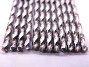 12PCS PRECISION 0.12 O.D. TiAIN HSS JOBBER LENGTH DRILL BIT 018631 R18P .12 #31 - JJ2493BB6