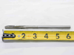 L & I 0.302 OD HSS REAMER SPIRAL 6 FL .302 .3020 .3125 UNDERSIZE LETTER N USA - NS7128CM4