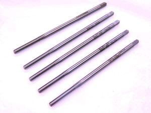 5pcs NEW REGAL #8 40 NS HSG BOTTOMING TAP 4 STRAIGHT FLUTE .164 PD .1475 USA - JJ2587BB6