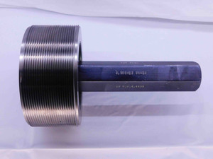 4 1/2 12 UN 2A SET THREAD PLUG GAGE 4.5 4.50 4.500 4.5000 GO ONLY P.D. = 4.4439 - DW41827OB6