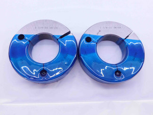 1 7/8 20 UN 2A THREAD RING GAGES 1.875 1.8750 GO NO GO P.D.'S = 1.8410 & 1.8362 - DW41838CC5