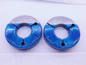 2.157 18 NS 3 N11 LOCKNUT THREAD RING GAGES GO NO GO PD'S = 2.1209 & 2.1158 N 11 - DW41907BG5
