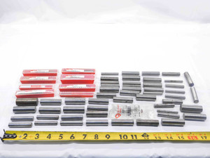 LOT OF ASSORTED SINGLE MEMBER PIN PLUG GAGES GO NO GO INSPECTION CHECK PLAIN - NS7154BL6