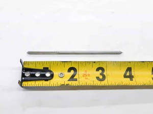 0.1225 O.D. HSS CHUCKING REAMER 6 FLUTE .1225 1/8 .1250 -.0025 UNDERSIZE 3 mm - NS7165CU4