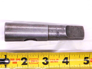 S-J SPLIT SLEEVE DRIVER ADAPTER FOR #7 CENTER DRILL 5/8" I.D. MT3 SHANK .625 - JJ2687BJ3