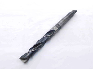 11/16 O.D. HSS TWIST DRILL BIT MORSE TAPER #2 SHANK 3 1/2 LOC 8" OAL .6875 MT2 - NS7208AT5