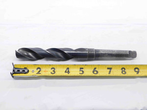 ACE 7/8 O.D. HSS TWIST DRILL BIT MORSE TAPER #2 SHANK 4 1/4 LOC 9" OAL .875 MT2 - NS7214AT5