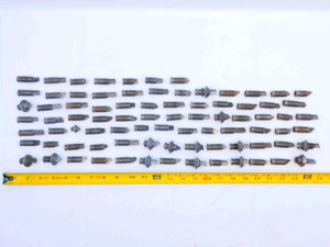 83pc LOT OF DEVLIEG MICROBORE ADJUSTABLE BORING CARTRIDGES 5A AND 5B FRAME SIZES - JG5148BC6