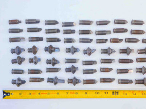 91pc LOT OF DEVLIEG MICROBORE ADJUSTABLE BORING CARTRIDGES 5A AND 5B FRAME SIZES - JG5150BC6