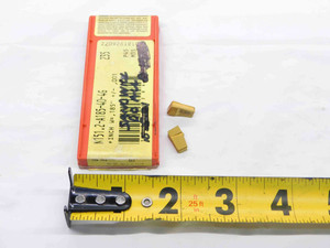 2pcs SANDVIK N151.2-A185-40-4G 235 TiN CARBIDE GROOVING INSERTS .185" WIDTH - NS7259RDT