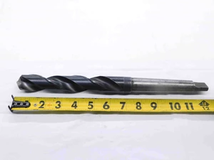 CLEVELAND 1 3/32 O.D. HSS TWIST DRILL BIT MORSE TAPER #3 SHANK 1.0937 MT3 USA - NS7276AT5