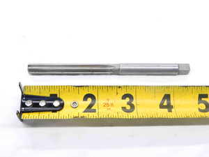 STANDARD 0.312 OD HSS HAND REAMER 6 FL .312 .3120 .3125 -.0005 UNDERSIZE 8 mm - NS7298CU4