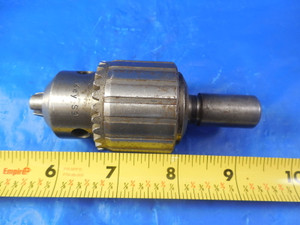 ROHM DRILL CHUCK 1/32-3/8 CAPACITY T2 TOOL 5/8" SHANK DIA TURNS EASILY BY HAND!