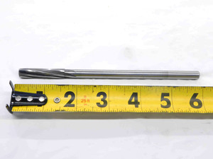 0.323 OD HSS REAMER SPIRAL 6 FL .323 .3230 5/16 .3125 +.0105 OVERSIZE LETTER P - NS7308CU4