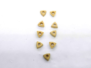 9pcs INTERSTATE WPMT15121 ICP55 TiN CARBIDE INSERTS ICP-65170-E WP-1.51.2 TRIGON - NS7337RDT