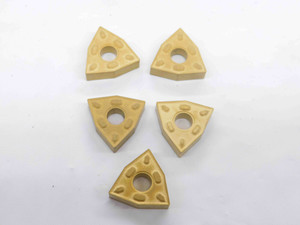 5pcs INTERSTATE WNMG431B ICP55 TiN CARBIDE INSERTS ICP-70505-A WN-43 INDEXABLE - NS7338RDT