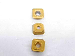 3pcs NEW SANDVIK R245-12 T3 M-PL 4030 TiN CARBIDE MILLING INSERTS INDEXABLE - NS7346RDT