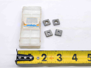 4pcs NEW SECO 174.10-621 CARBIDE INSERT SHIMS / SEATS SQUARE 1/2" I.C. - NS7348RDT