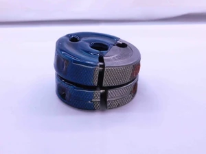 7/16 20 UNJF 3A THREAD RING GAGES .4375 GO NO GO P.D.'S = .4050 & .4019 CHECK - DW41958BG6