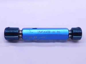 15/16 32 UN 2B THREAD PLUG GAGE .9375 GO NO GO P.D.'S = .9172 & .9221 CHECK - DW41976BD6