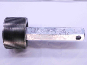 3.137 12 AN16 LOCKNUT SET THREAD PLUG GAGE 3.1370 NO GO ONLY P.D. = 3.0770 AN 16 - DW42000AA6