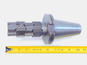 2" DIA. 9 1/2 OAL HELICAL INDEXABLE ROUGHING END MILL CAT50 SHANK 4 FLUTE 2.0 - JG5157BA6