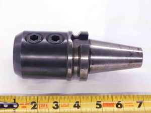 BT40 LYNDEX 25mm I.D. SOLID END MILL TOOL HOLDER 25.0 3 1/8 PROJECTION B4006-25 - JJ2787LVR
