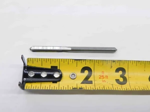 0.186 OD CARBIDE CHUCKING REAMER 4 FLUTE .186 .1860 3/16 .1875 -.0015 UNDERSIZE - NS7366CU4
