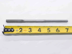 0.357 OD HSS CHUCKING REAMER 6 FL .357 .3570 23/64 .3438 +.0132 OVERSIZE 9 mm - NS7378BL6