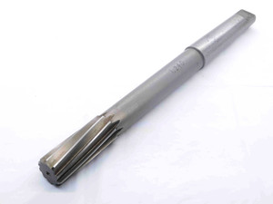 D.M.E 1.24 OD HSS REAMER MT4 SHANK SPIRAL 10 FL 1.2400 1.2500 UNDERSIZE - NS7385BL6