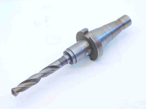 CLEVELAND 41/64 O.D. 3 3/8 LOC HSS TWIST DRILL BIT W/ NMTB40 TOOL HOLDER .6406 - JG5175BJ6