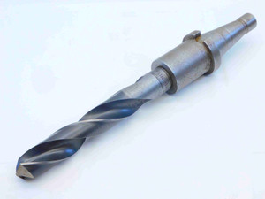 A.T.M. INC. 1 11/32 O.D. HSS TWIST DRILL BIT W/ NMTB40 TOOL HOLDER 1.3437 USA