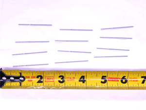12PCS PRECISION #60 HSS JOBBER LENGTH TWIST DRILL BIT 018660 0.04 SHANK .04 - JJ2803BB6