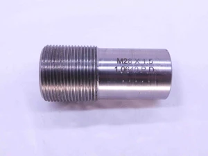 SHOP MADE M28 X 1.5 THREAD PLUG GAGE 28 GO ONLY P.D. = 1.0640 METRIC INSPECTION - DW42050CH5
