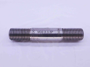 SHOP MADE M30 X 3.5 THREAD PLUG GAGE 30 METRIC GO AND NO GO INSPECTION CHECK - DW42052CH5