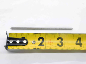 L & I 0.1265 O.D. HSS REAMER 4 FLUTE .1265 1/8 .1250 +.0015 OVERSIZE USA MADE - NS7408CU4