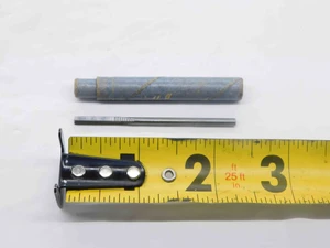 0.1198 O.D. CARBIDE REAMER 4 FLUTE .1198 1/8 .1250 -.0052 UNDERSIZE 3 mm CNC - NS7409CU4