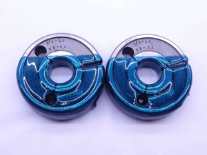 3/4 18 UNS 2A SPECIAL THREAD RING GAGES .75 .750 GO NO GO P.D.'S = .7115 & .7069 - DW42101LVR
