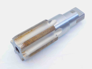 3" 8 HSS PLUG TAP 6 STRAIGHT FLUTE 3.0 UN THREADING HAND TAP MODIFIED SHANK - JG5218LVR