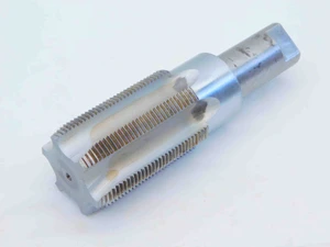 2 5/8 8 HSS PLUG TAP 6 STRAIGHT FLUTE 2.625 1 9/16 MODIFIED SHANK 1.5625 - JG5228LVR