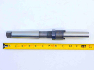 1" PILOT 1/4 KEY #8 SHELL REAMER ARBOR MORSE TAPER #4 SHANK 1.0 MT4 MS4X1X12 - JG5242LVR