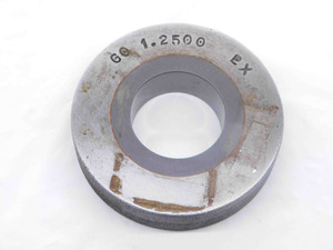 1.2500 CLASS X CARBIDE MASTER PLAIN BORE RING GAGE ONSIZE 1 1/4 31.750 mm 1.250 - NS7447AS6