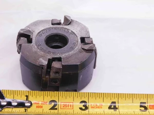 VALENITE 2 3/4 O.D. COOLANT FACE MILL B-2.75-4R-15P 1" PILOT HOLDS 4 INSERTS - JJ2917BL6