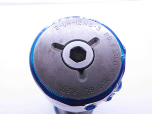 2 1/4 12 NS 3 SET THREAD PLUG GAGE 2.25 2.250 GO NO GO P.D.'S = 2.1959 & 2.1890 - DW42148OB6