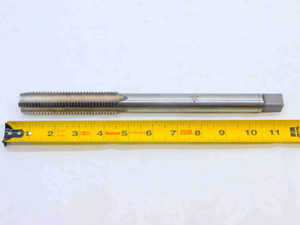 PRATT & WHITNEY 1" 8 HSS WHITWORTH PLUG TAP 4 STRAIGHT FLUTE 1.0 WHIT EXTENDED - JG5255AX4